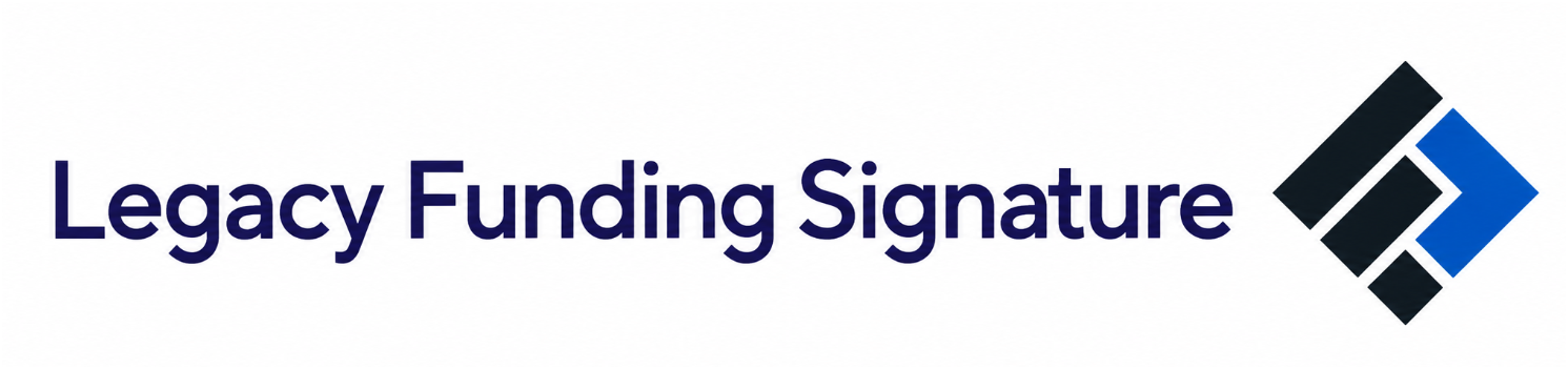Legacy Funding Signature Logo